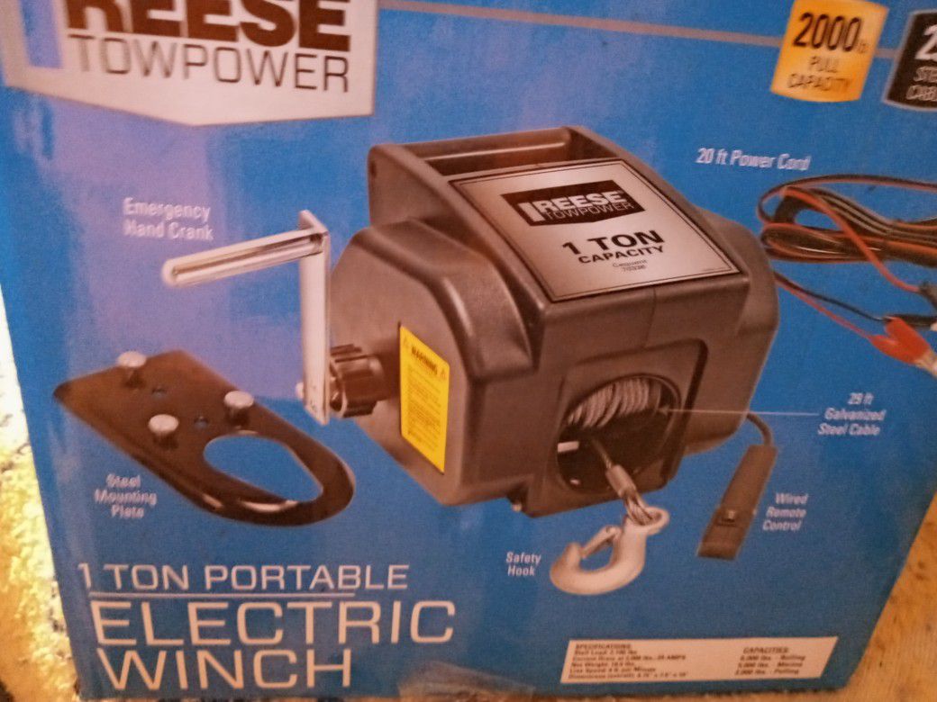 Reese Towpower Electric Winch