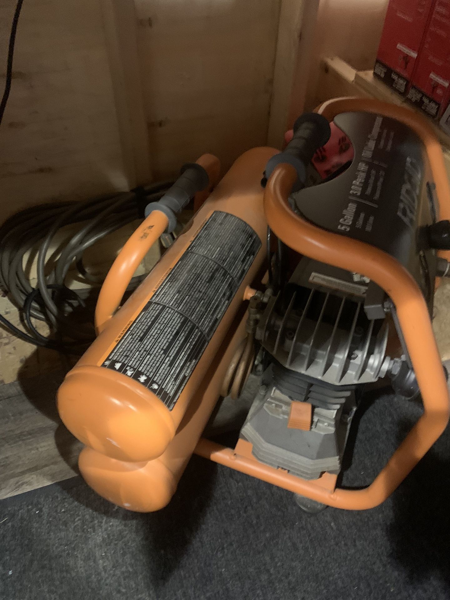 Ridgid Air compressor