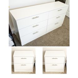 NEW DRESSER AND 2 NIGHTSTANDS. DRESSER ALSO SOLD SEPARATELY  Thumbnail