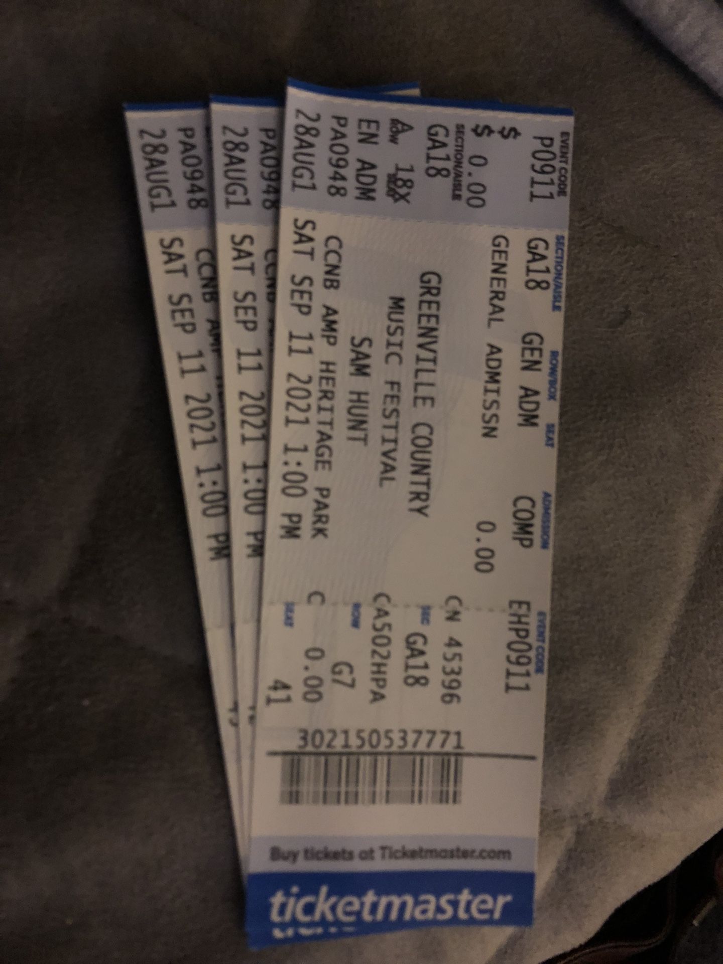 Greenville Country Music Festival Concert Tickets