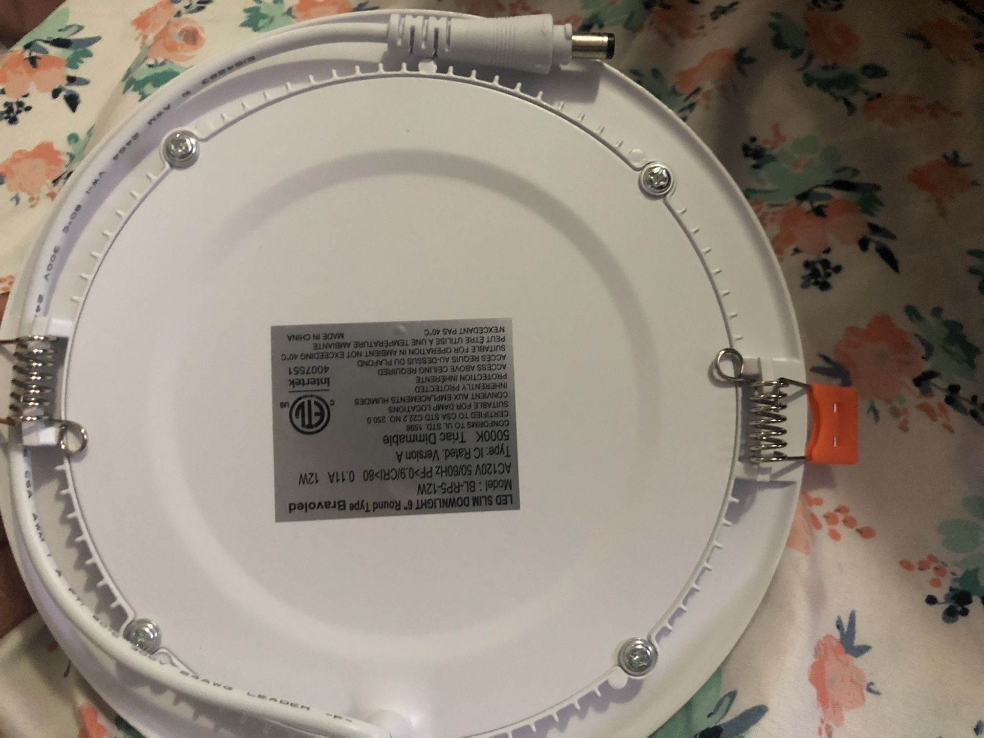 6inch 12 Pack Recessed Lighting (Canless)