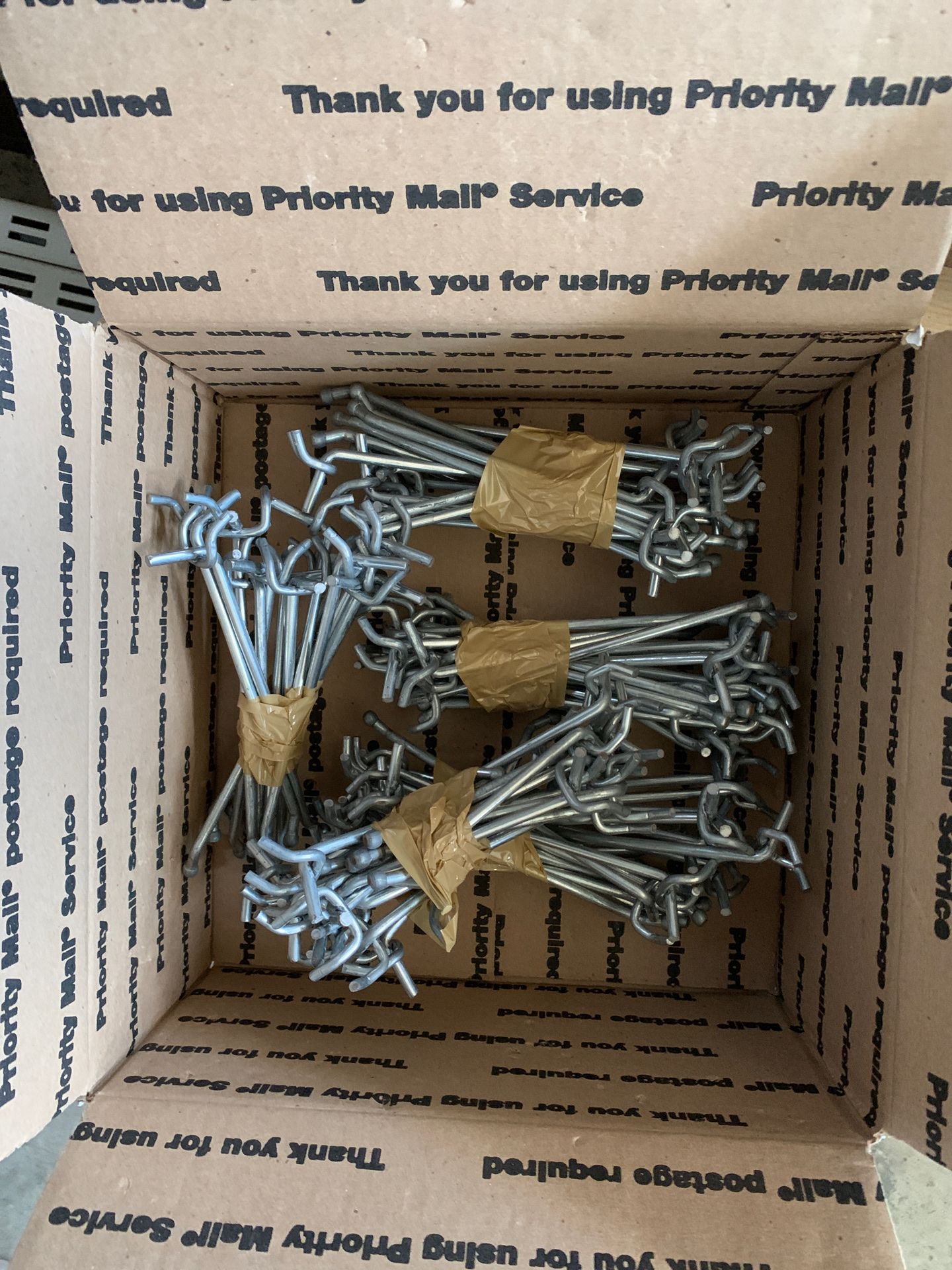 Metal Pepboard Hooks for Business New - set of 154 hooks