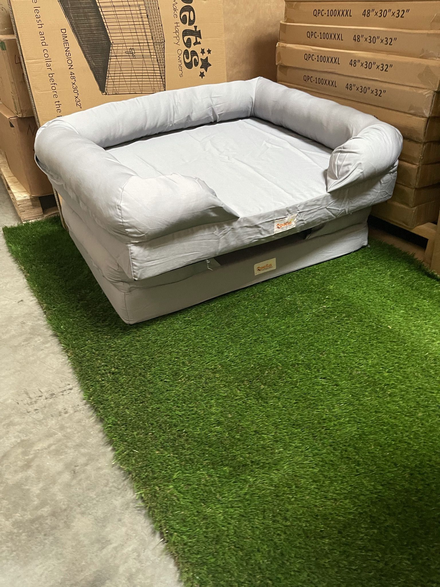 Large Dog Bed, Memory Foam Deluxe Heavy Duty Dog Bed