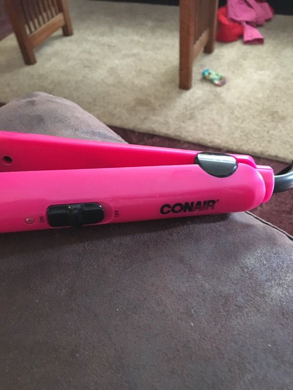 Pink conair hair straightener
