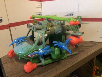 TMNT 1990 COMPLETE Turtle Copter Thumbnail