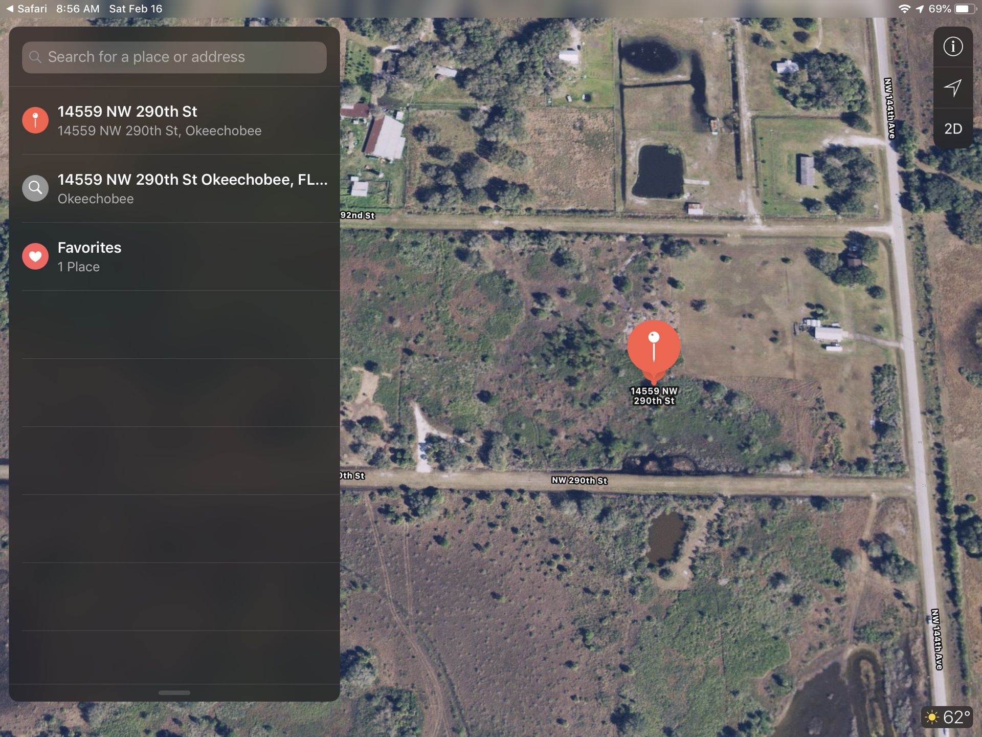 1.25 acres land (Viking Estate)Okeechobee County,Florida for Sale in