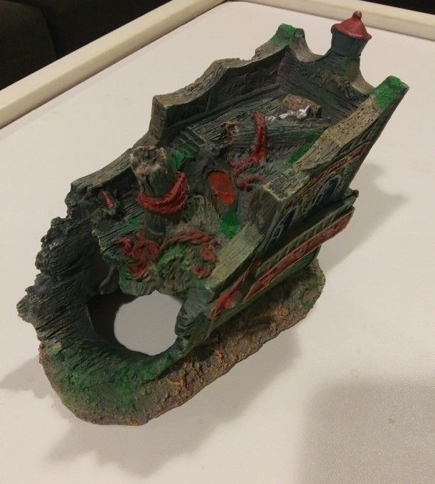 Fish Tank Ship Decor