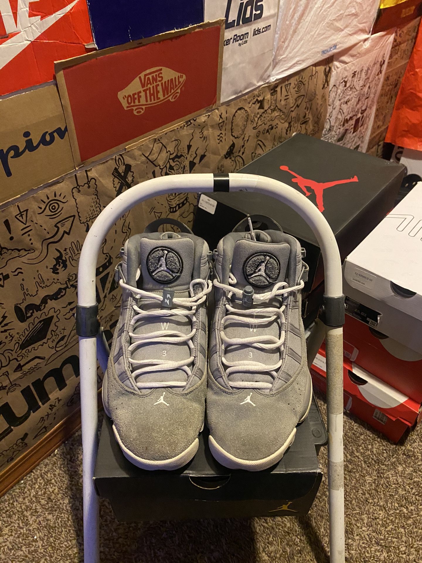 Jordan Cool Grey 6 Rings