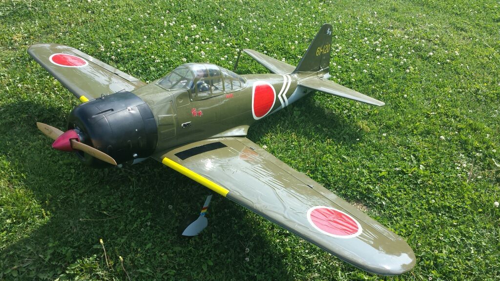 RC Airplane Zero gaint scale 80" wingspan with mechanical retracts, OS