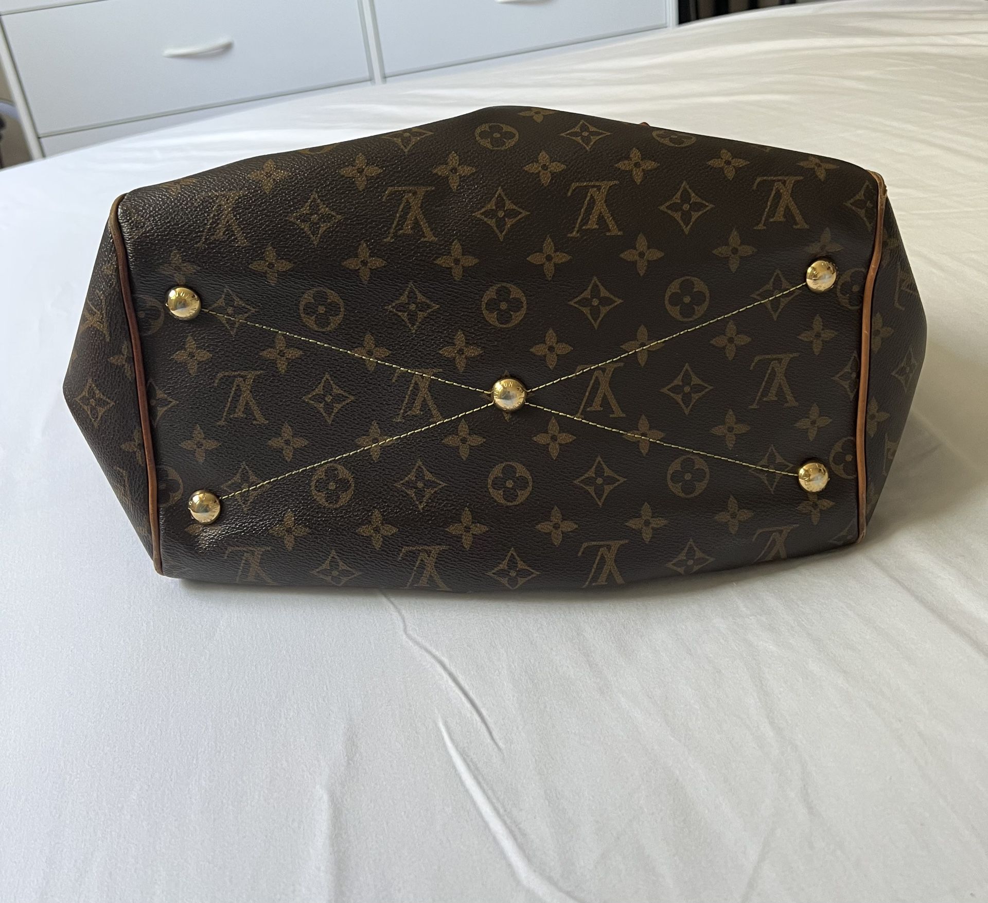 Authentic Louis Vuitton Tivoli PM Monogram Satchel Bag