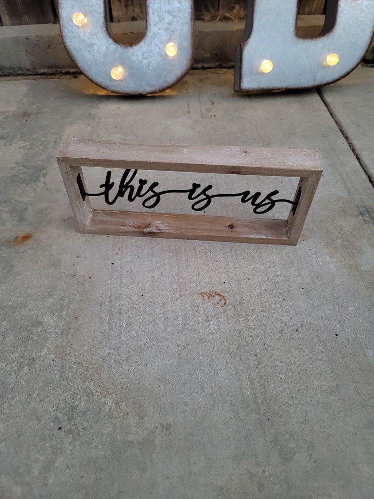 This Is Us Rustic Wedding Decor 