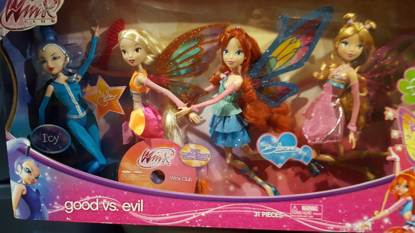 Winx club good vs evil doll set for Sale in Westerville, OH - OfferUp