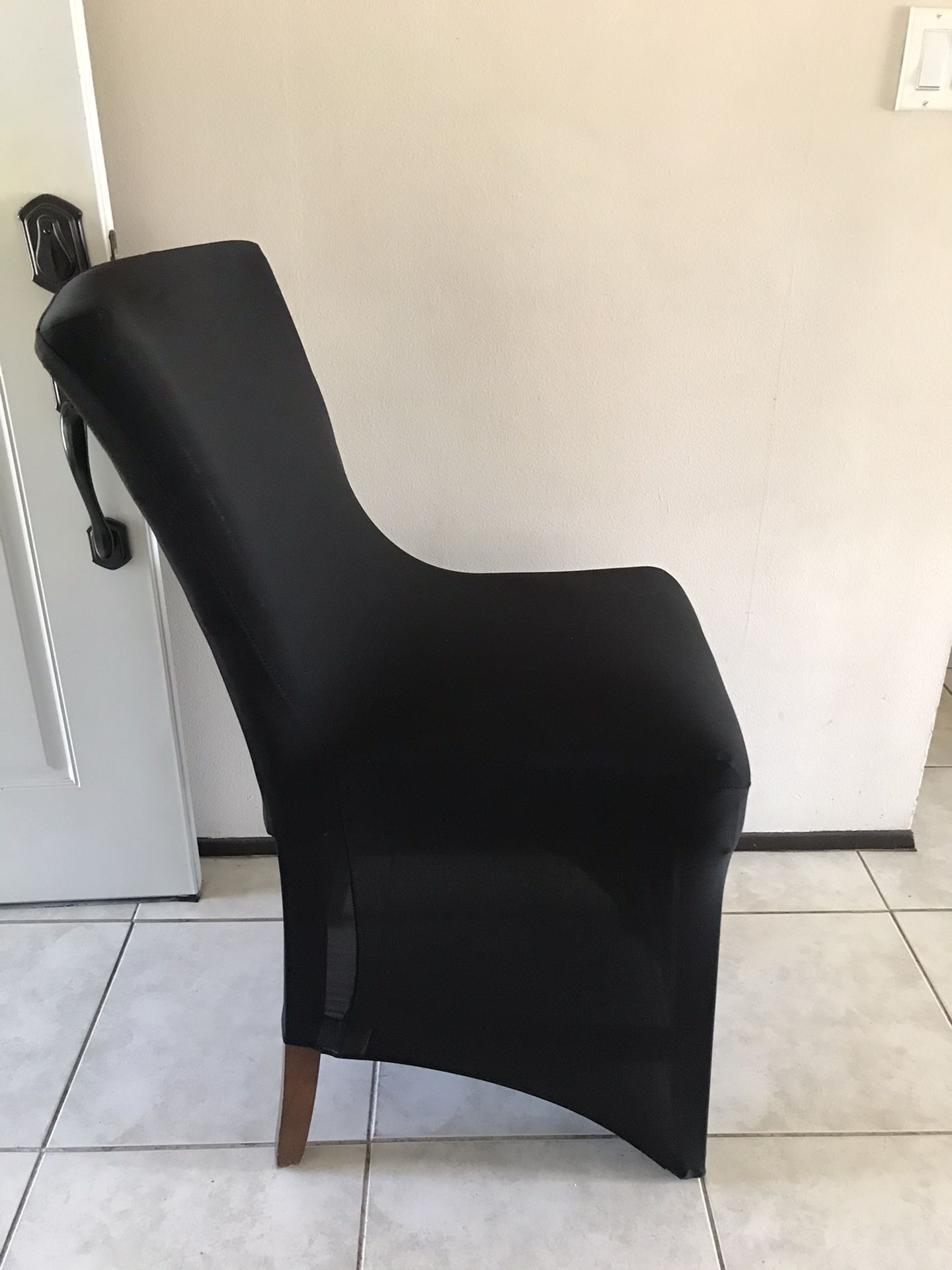 Black Chair Cover