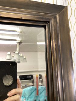 Tall Bronze Dining Room Mirror Thumbnail