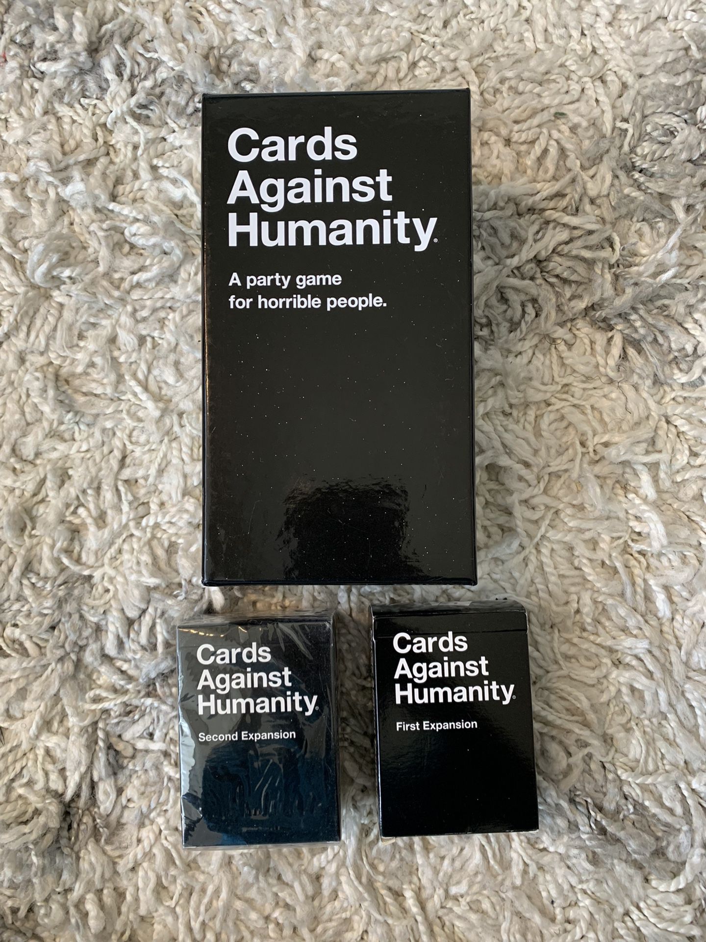 Cards against humanity + Expansion Packs