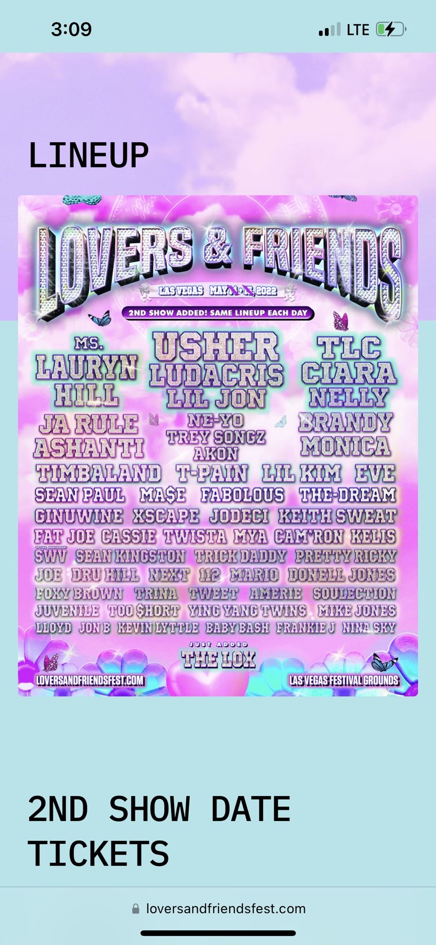 Lovers And Friends Vegas Festival
