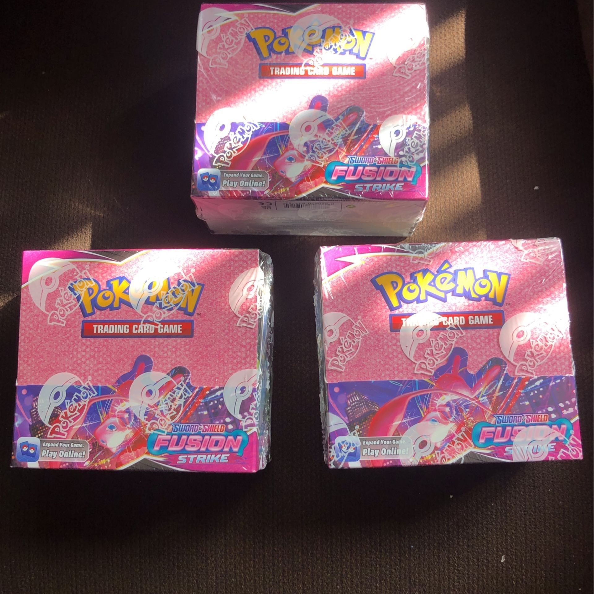 Pokemon Fusion Strike Booster Boxes Top Loaders & Battle Styles ETBs