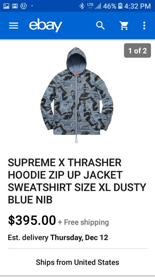 Supreme size L