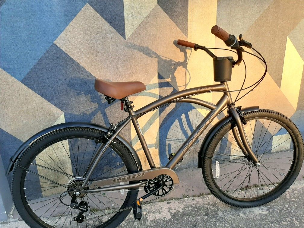 NEW! 26" Men's Cruiser Bike. 7 Speeds. Rider Height 5'2"- 5'10". PRICE IS FIRM! 🚲👩🔧🚴