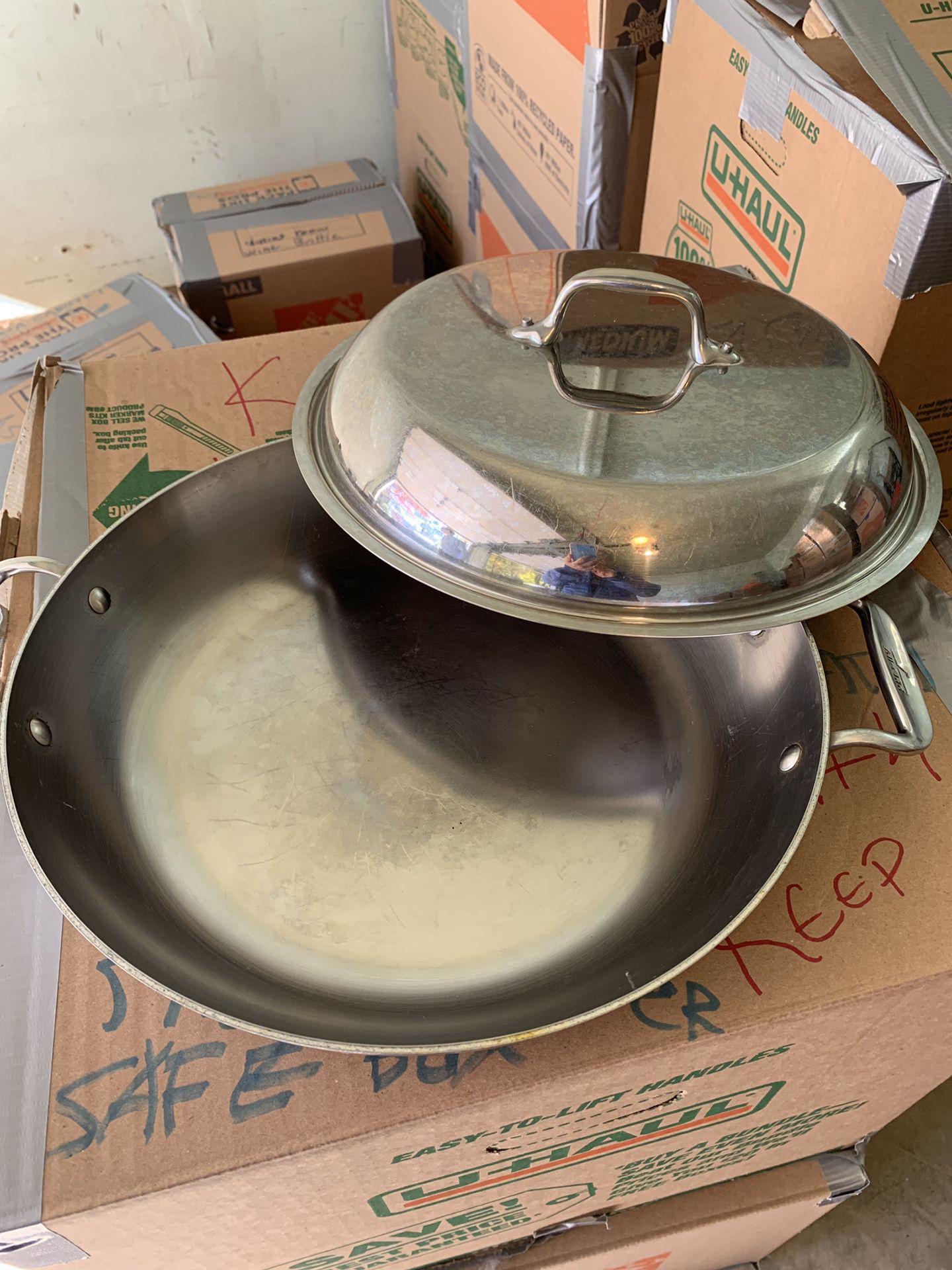 All-Clad Frying Pan with Cover