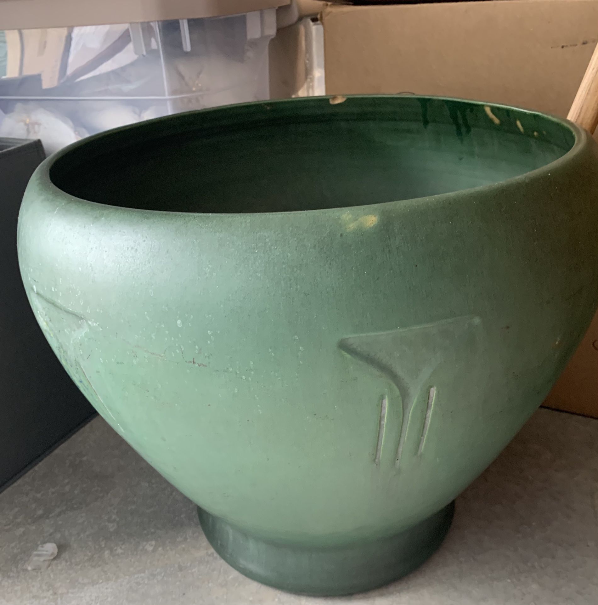 Old Pottery Planter Large