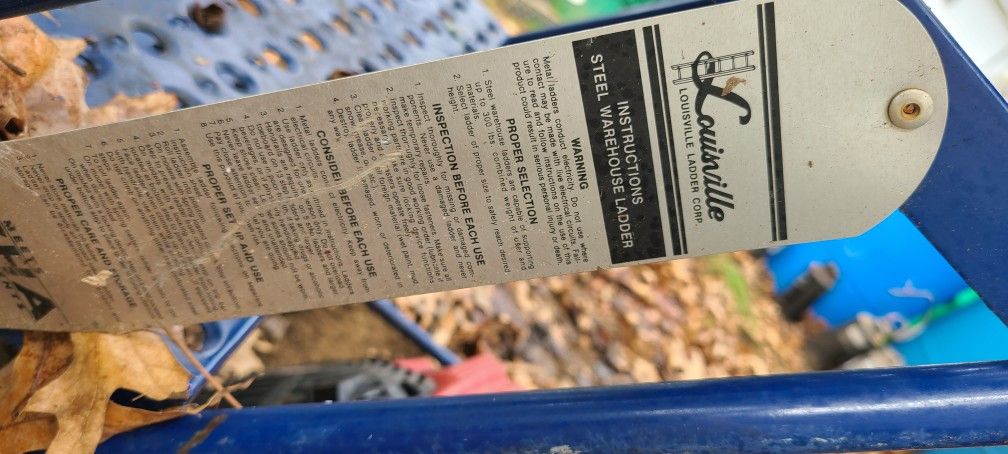 Warehouse Stairs Ladder Safety