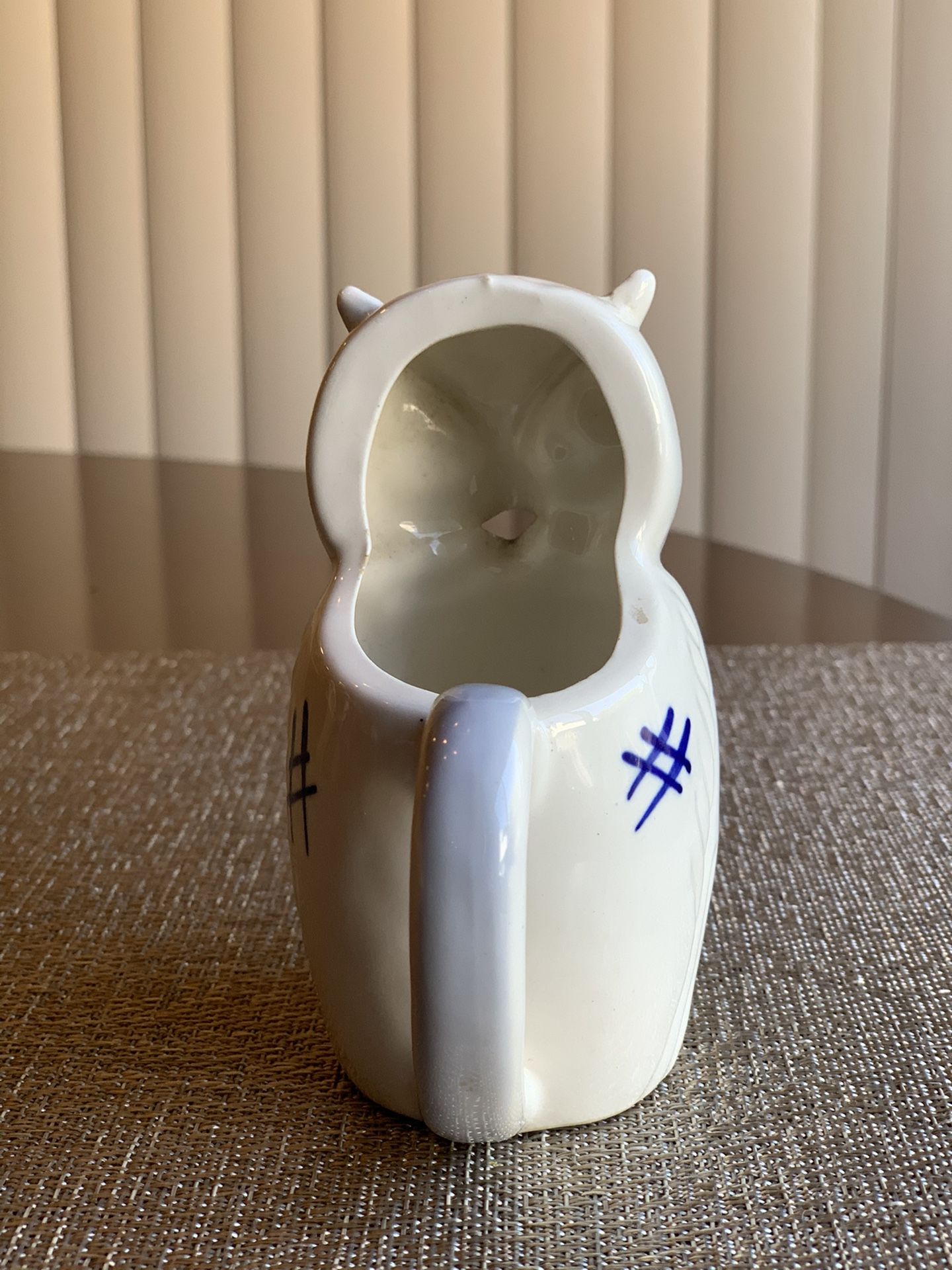 Home Decor Owl Creamer