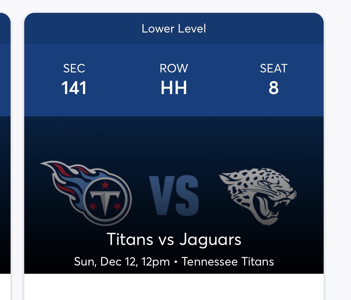 Tennesee Titans -vs- Jacksonville Jaguars 