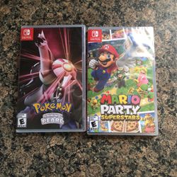 Nintendo Switch Games   Mario Party And Pokémon Shining Pearl Thumbnail