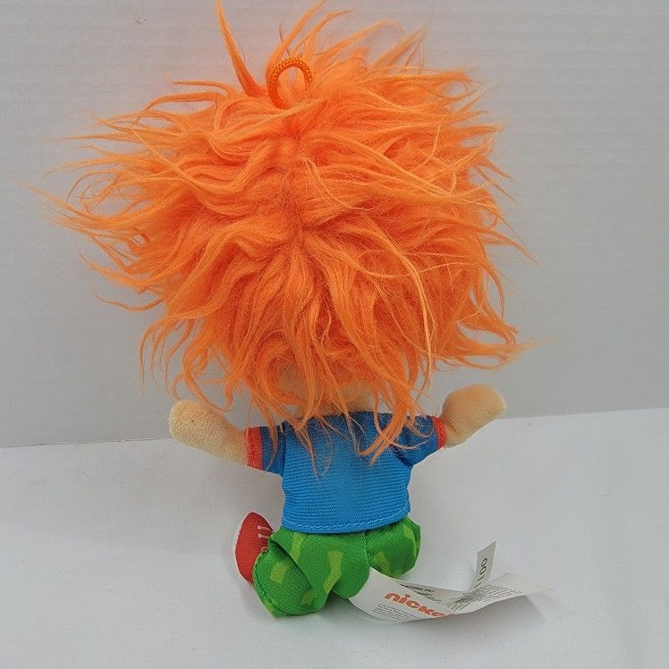 8" 2019 Rugrats Nickelodeon Chuckie Finster Doll Plush Stuffed Toy Animal Show
