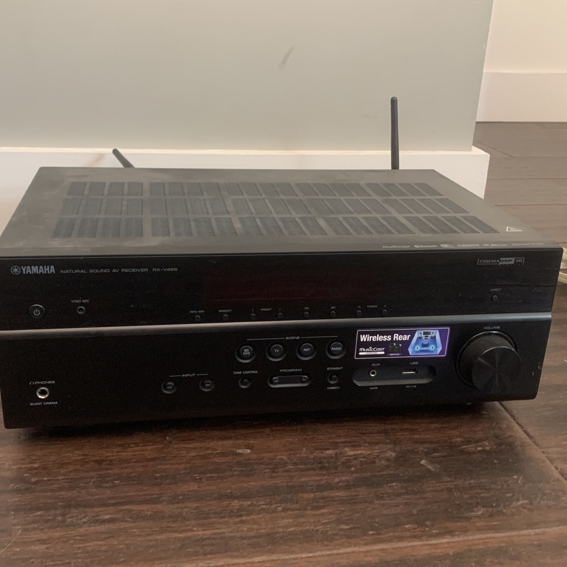 Yamaha Rx-v485 Bluetooth Stereo System
