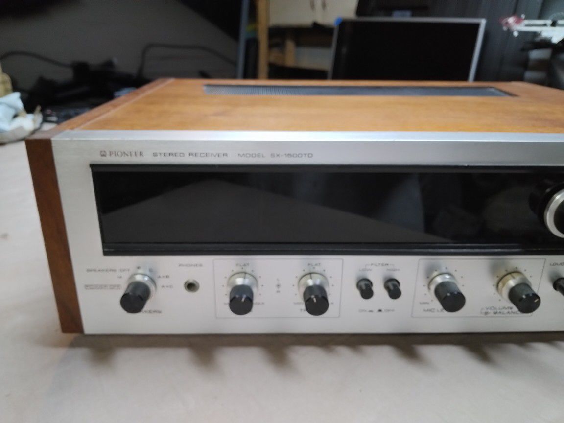 PIONEER SX-1500 TD STEREO RECEIVER AMPLIFIER PARTS 