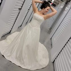 Demetrios Wedding Dress Ivory  Thumbnail