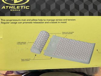 New Athletic Acupuncture Mat And Pillow  Thumbnail