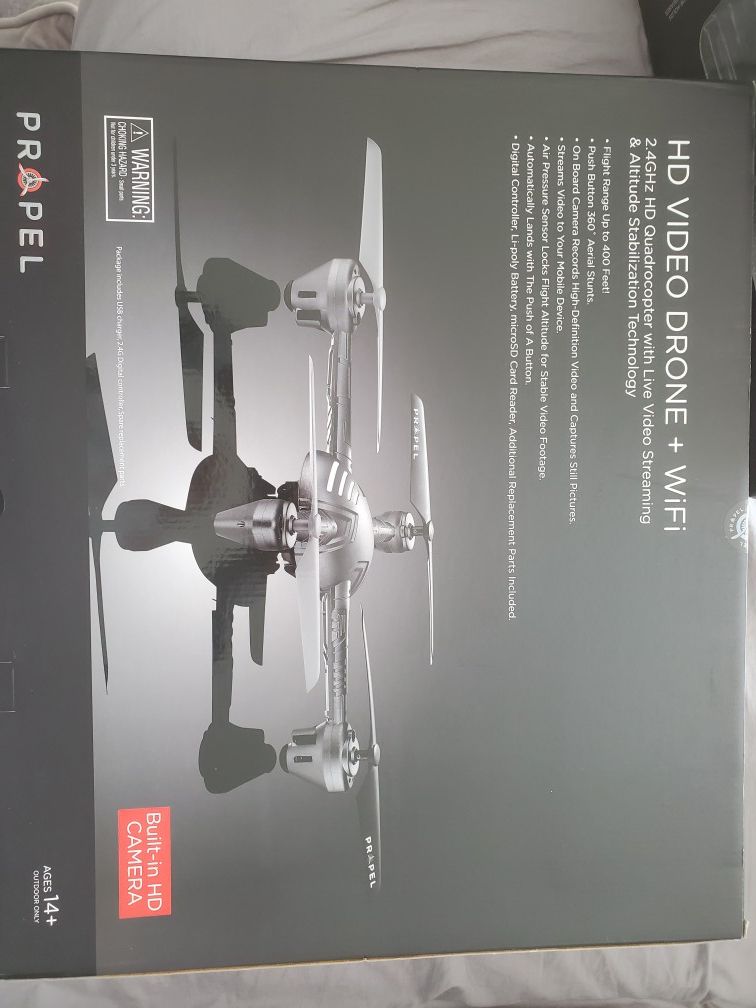 Brand New Grey Propel Drone!