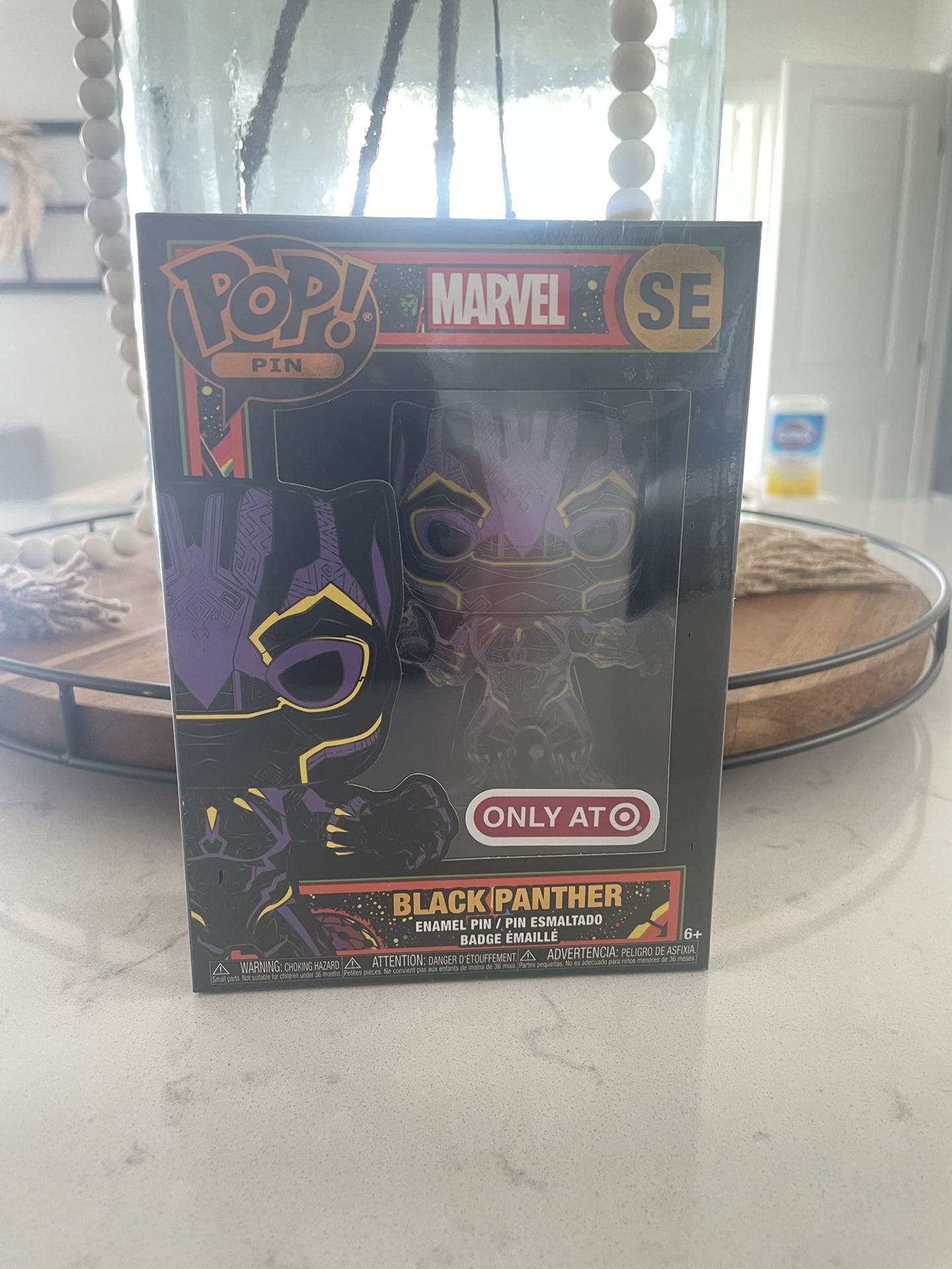 Black Panther Black Light SE pin