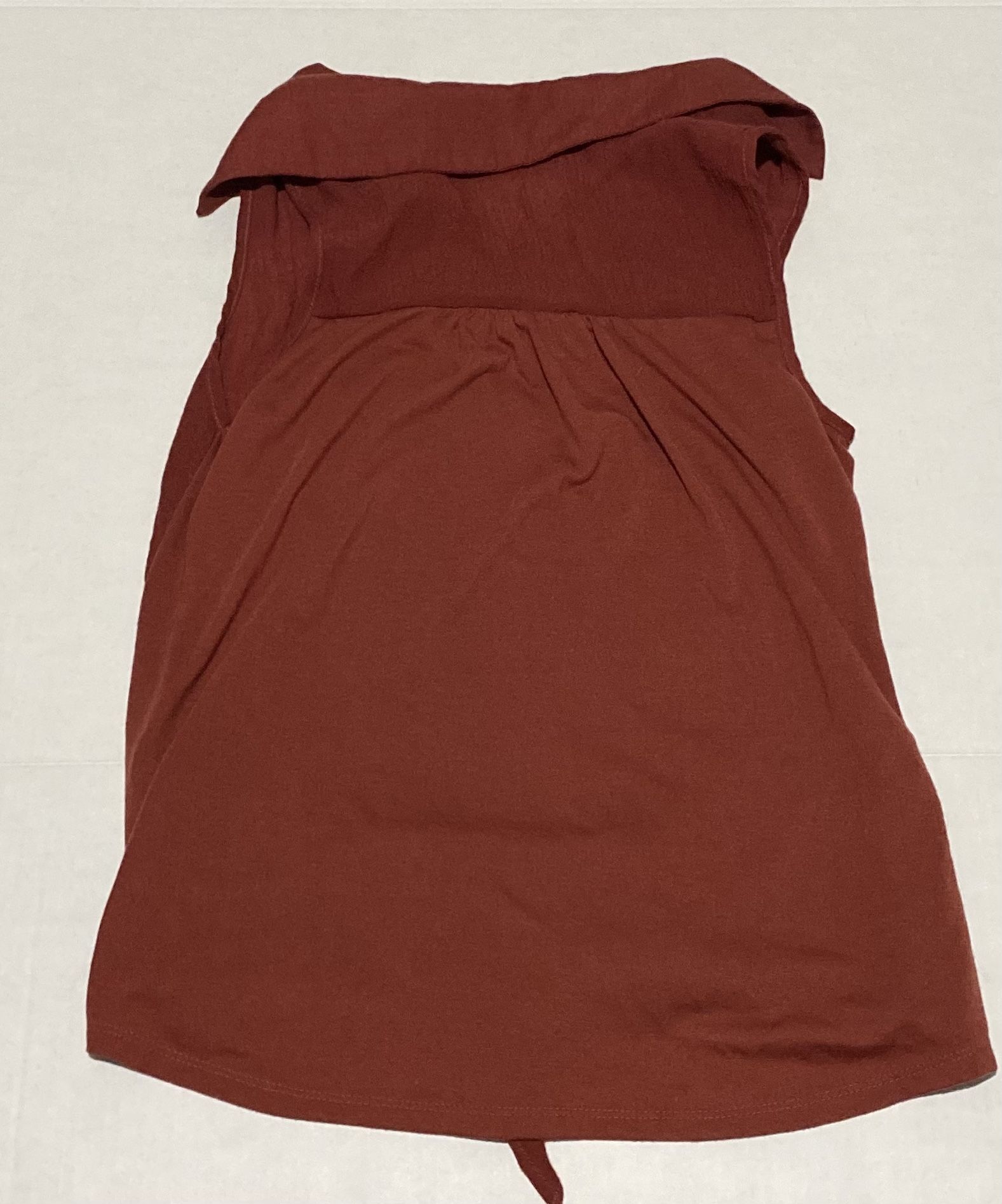 Collared Tank Top With Buttons