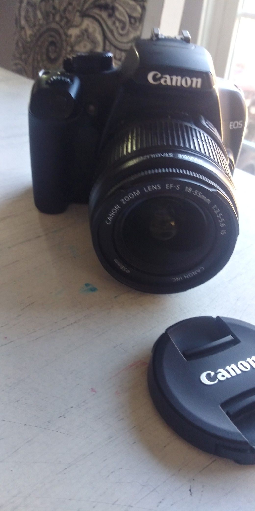 Canon Rebel XS DSLR Camera with EF-S 18-55mm f/3.5-5.6 IS Lens (Black)