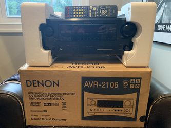 Denon Receiver And Cd/Dvd Player Thumbnail