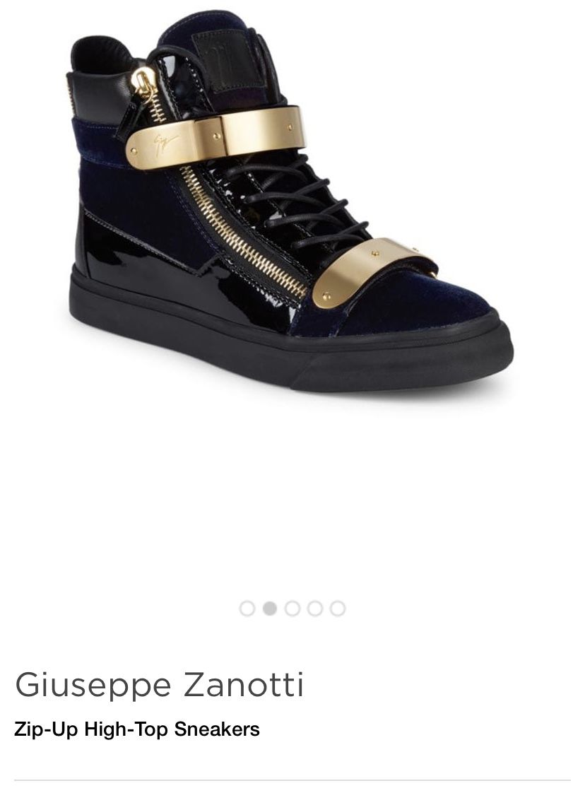 GIUSEPPE ZIP-up High-Top Sneakers (SIZE 60MML8) Female shoe for in Los CA - OfferUp
