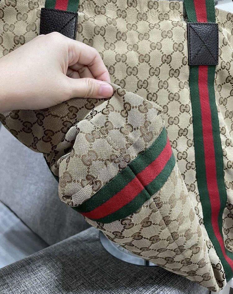 Gucci Sherry Line Tote Bag VGUC