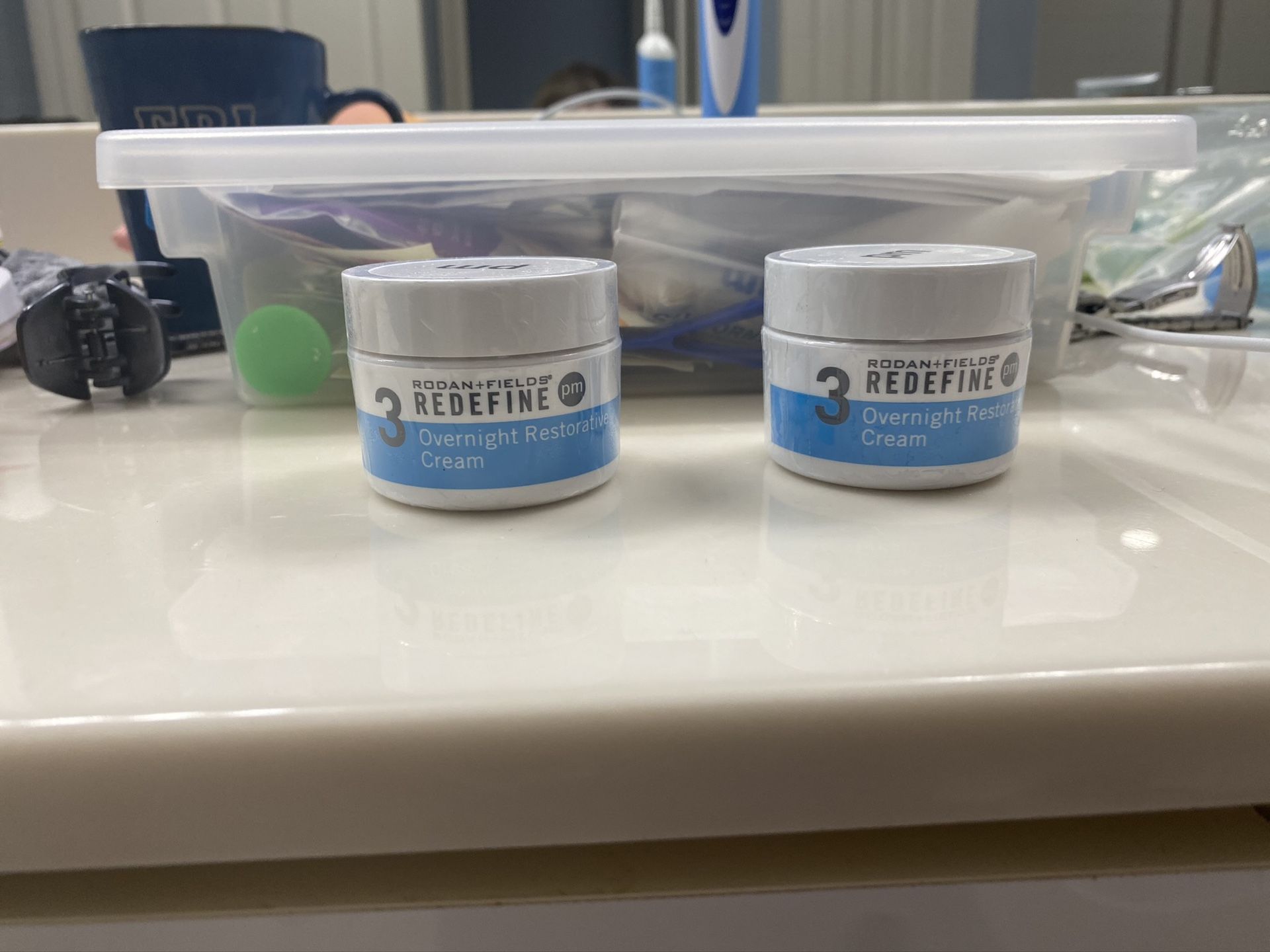 Two Rodan and Fields Overnight Creams