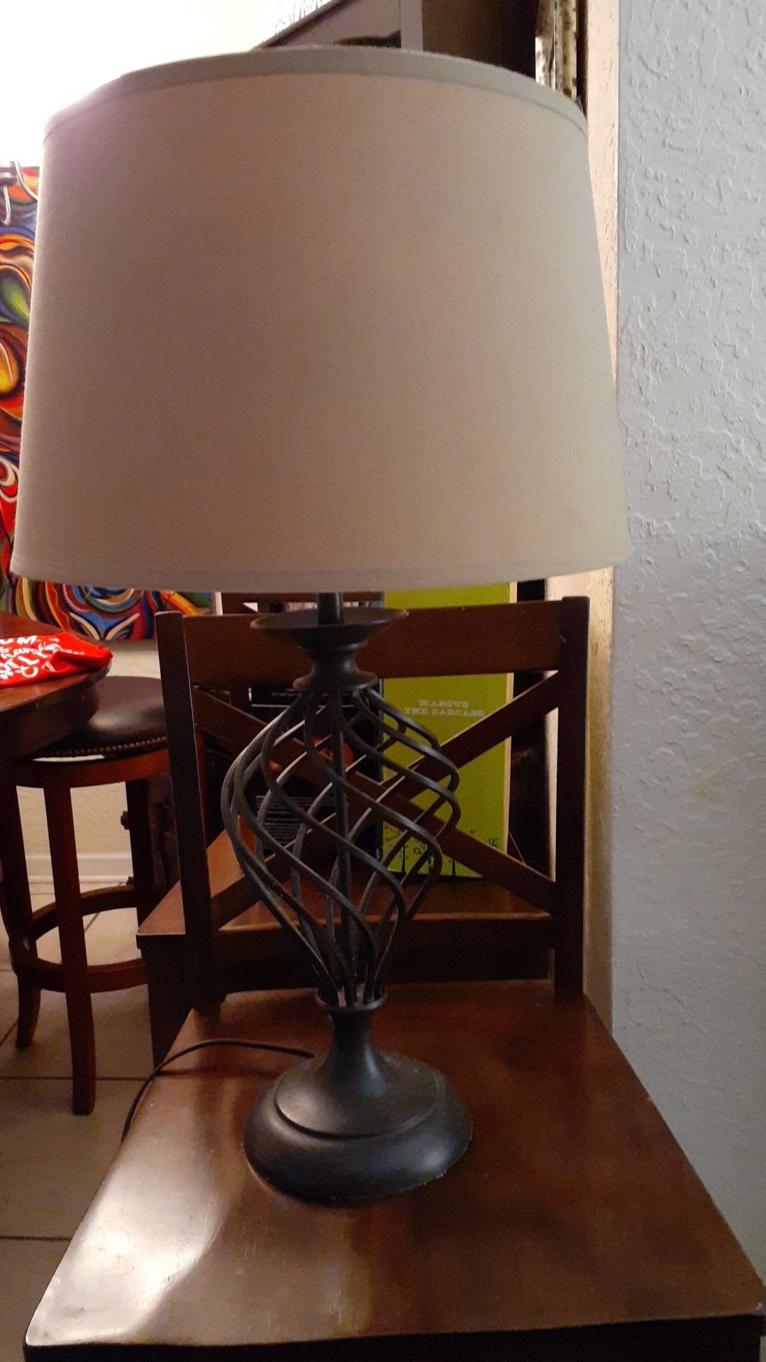 Lamp with lamp shade