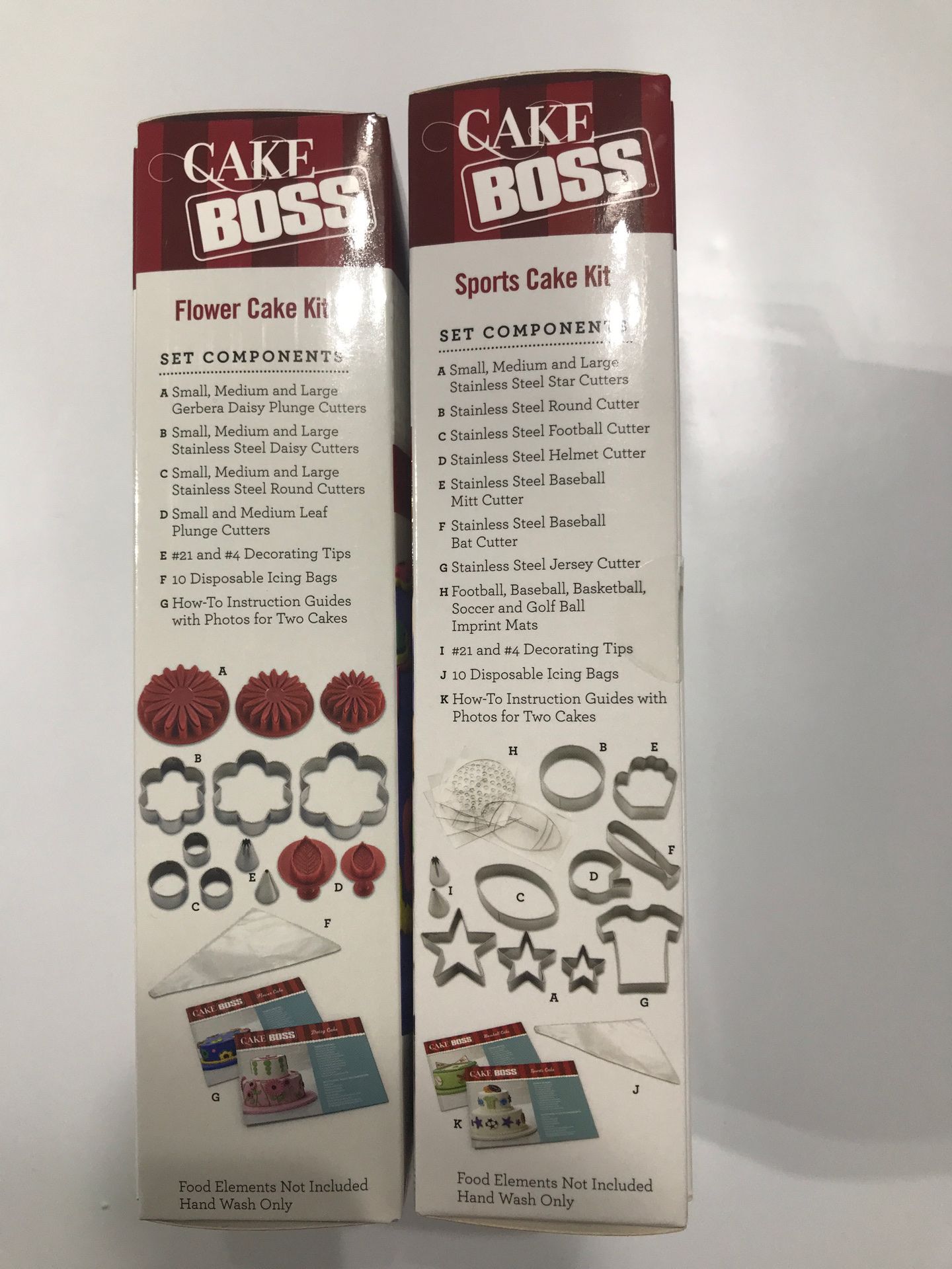 Cake boss cake decorating tools and fondant embossing rolling pins