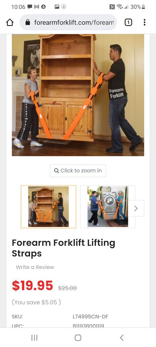 Forearm Forklift