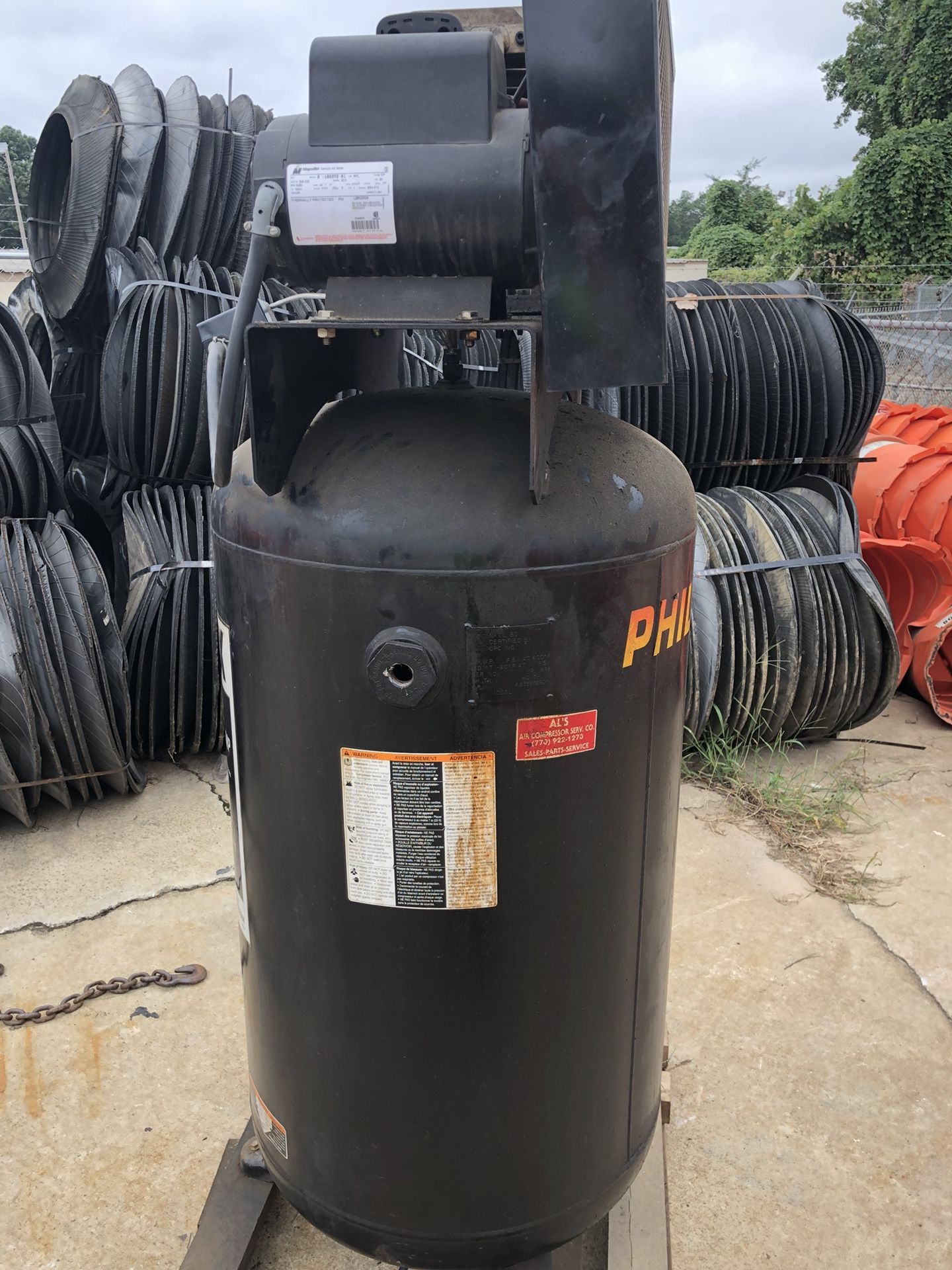 Coleman Powermate Compressor Black Max 6.5 Industrial Air Compressor