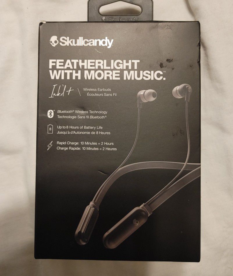 Skullcandy Featherlight With More Music Wireless Earbuds