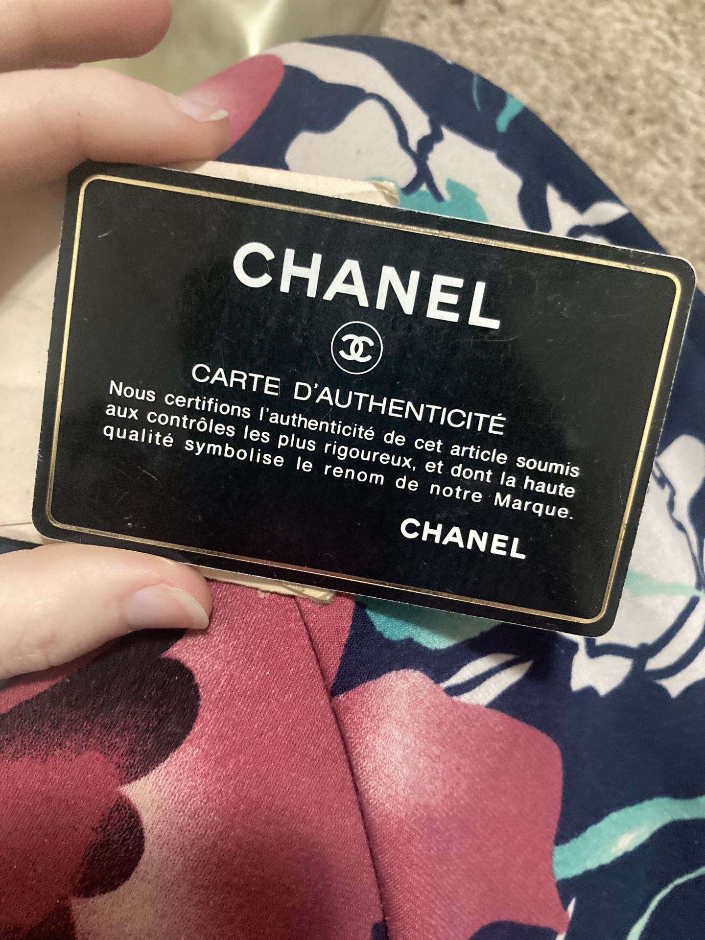 Authentic Chanel Tote