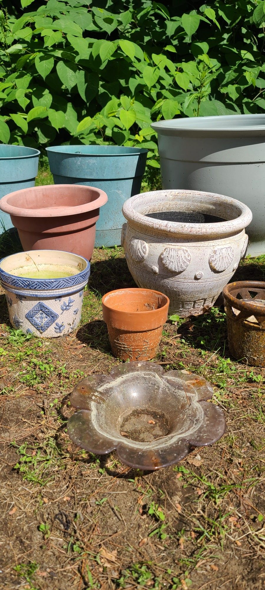 Garden Pots Plastic, Terra Cotta, Ceramic, Foam