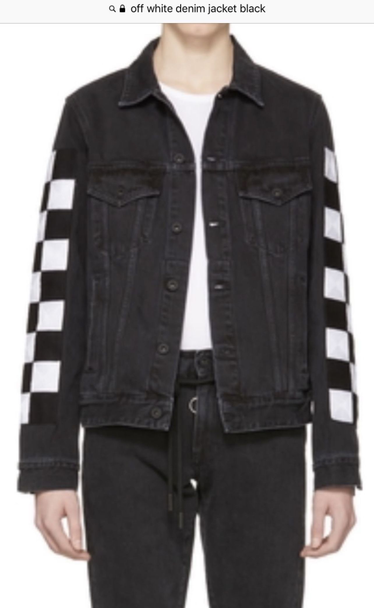 Off White Jean Jacket